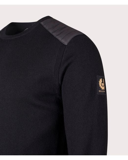 Belstaff Blue Kerrigan Crewneck Jumper for men