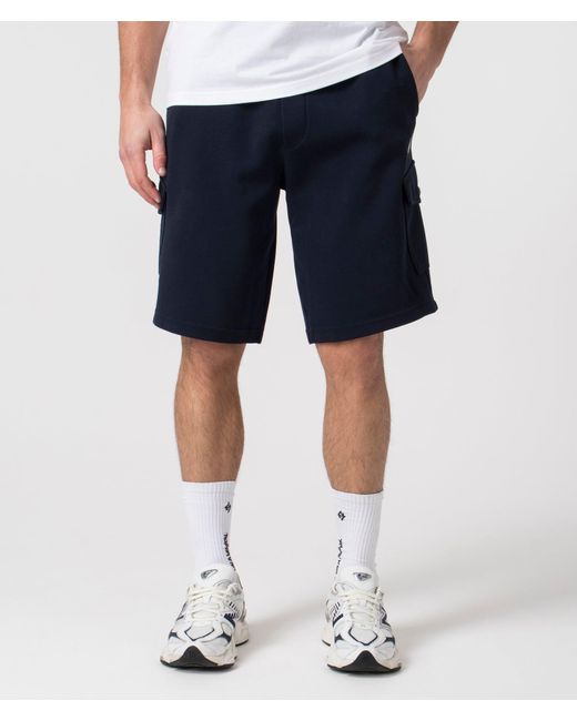 Polo Ralph Lauren Blue Cargo Sweat Shorts for men
