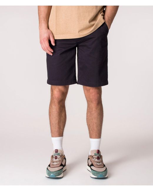 Barbour Black Regular Fit City Neuston Chino Shorts for men