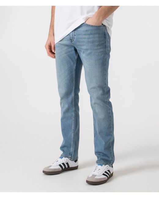 Boss Blue Slim Fit Delaware Jeans for men