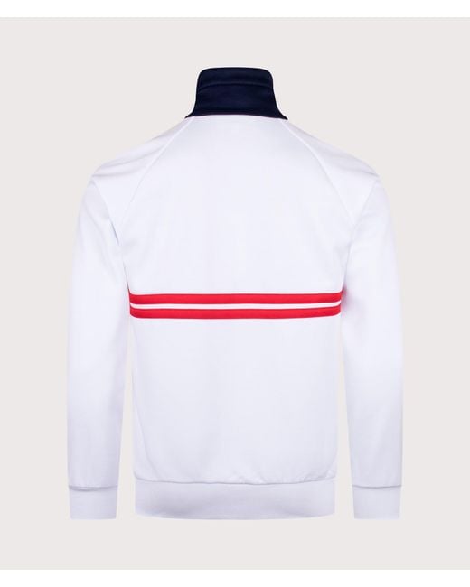 Sergio Tacchini White Dallas Track Top for men