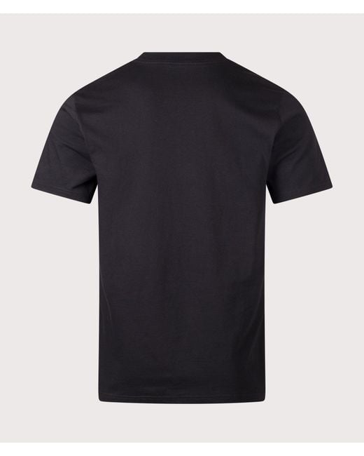 Carhartt Black Regular Fit Heart T-Shirt for men