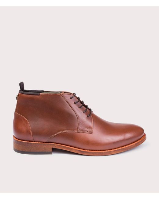 Barbour Brown Benwell Chukka Boots for men