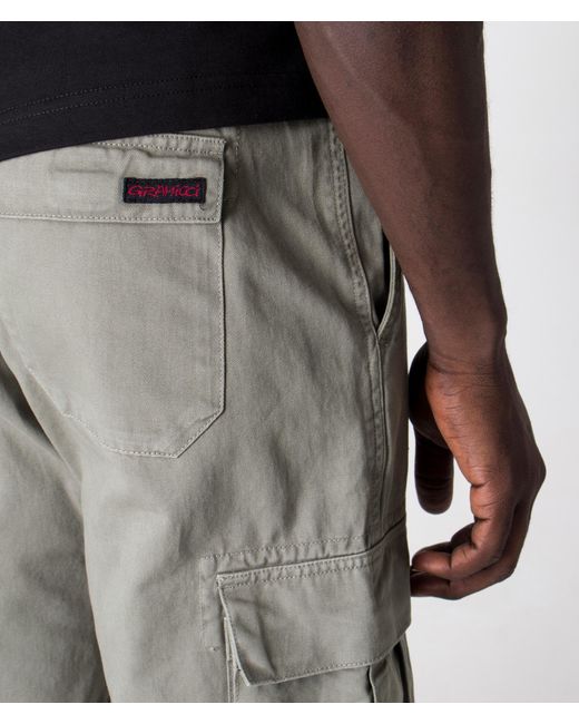 Gramicci Gray Relaxed Fit Cargo Pants for men