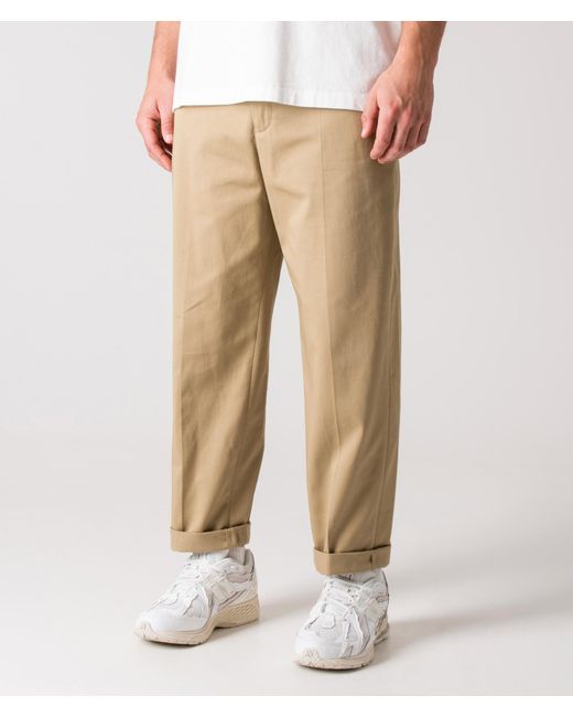KENZO Natural Regular Fit Chino Pants for men