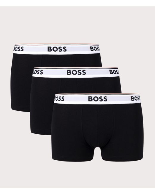 Boss Black 3 Pack Regular Fit Power Trunks for men