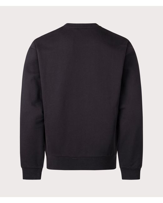 Carhartt Blue Script Embroidery Sweatshirt for men