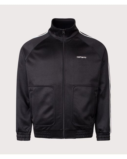 Carhartt Blue Relaxed Fit Bolar Sweat Jacket for men
