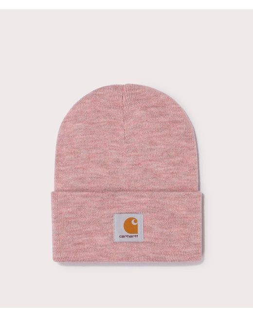 Carhartt WIP Acrylic Watch Hat in Pink for Men | Lyst UK