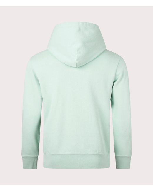 Polo Ralph Lauren Green Loopback Fleece Hoodie for men