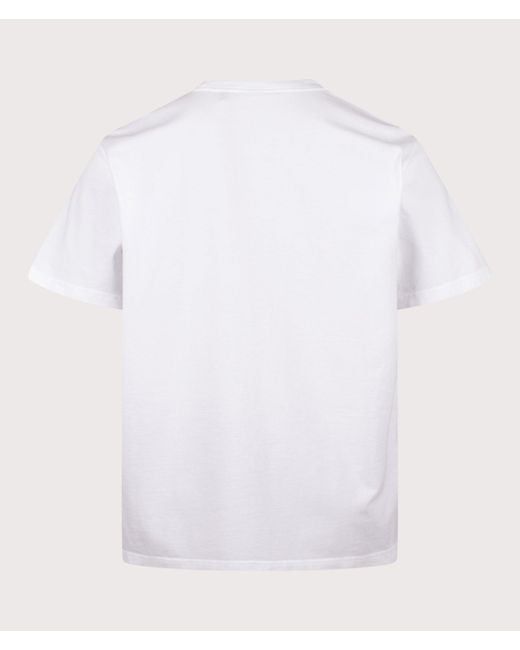 Carhartt White Loose Fit Coat Of Arms T-Shirt for men