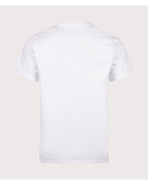 Carhartt White Regular Fit I Hartt T-Shirt for men
