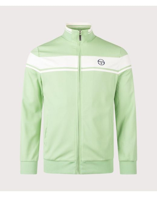 Sergio Tacchini Green Damarindo Track Top for men