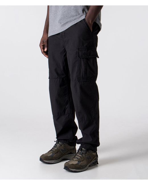 Stan Ray Black Relaxed Fit Cargo Pants for men
