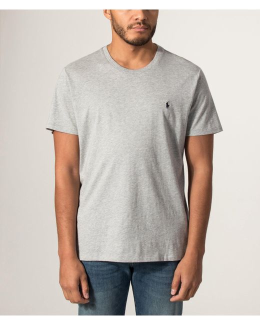 Polo Ralph Lauren Gray Classic Fit (Relaxed) Lightweight T-Shirt for men