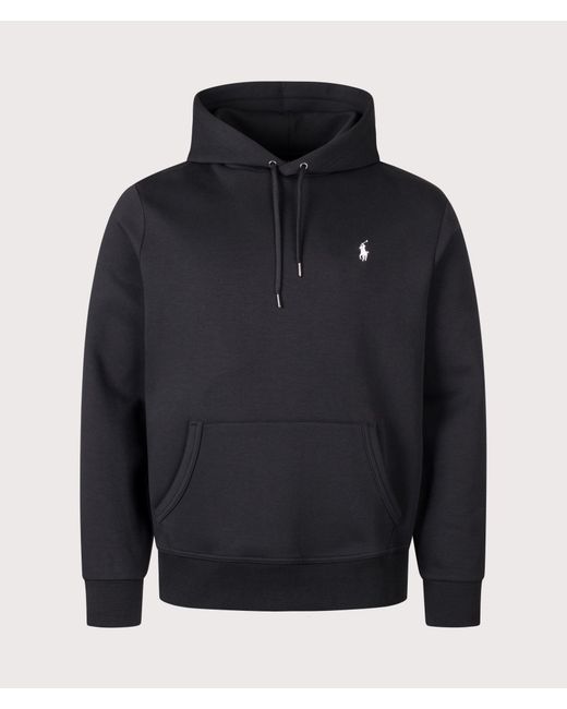Polo Ralph Lauren Blue Double Knit Hoodie for men