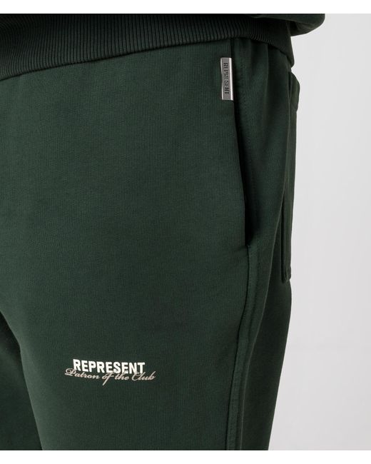 Represent Green Patron Of The Club Joggers for men