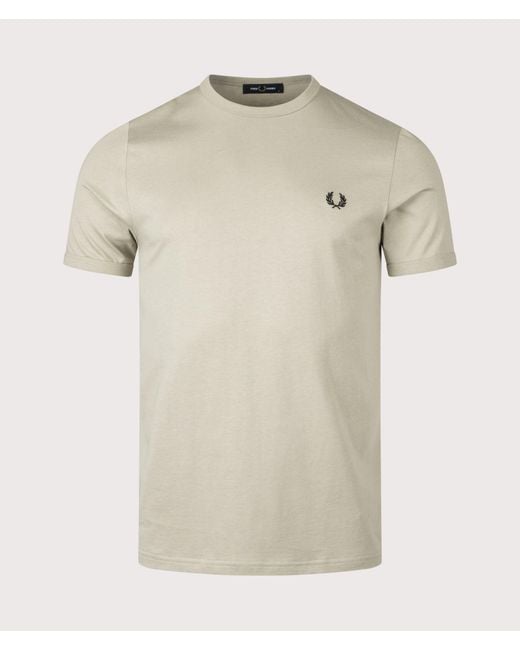 Fred Perry Natural Regular Fit Ringer T-Shirt for men