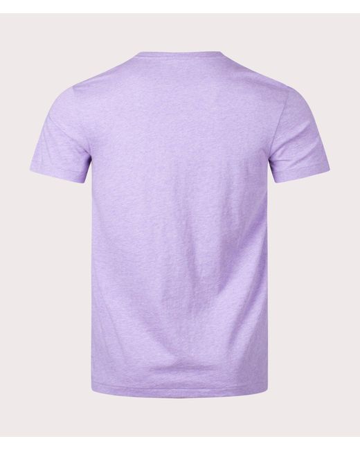 Polo Ralph Lauren Purple Custom Slim Fit T-shirt for men