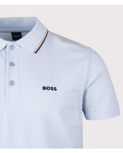 Boss Blue Regular Fit Birdie Paule Polo Shirt for men
