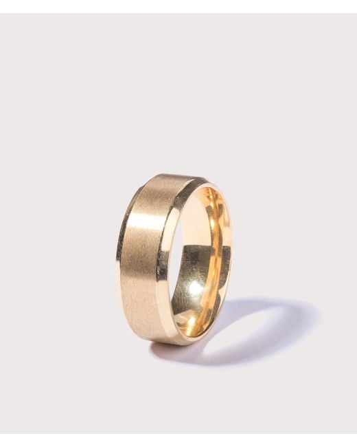 Mysterious Jeweller Natural Stainless Steel Band Ring for men