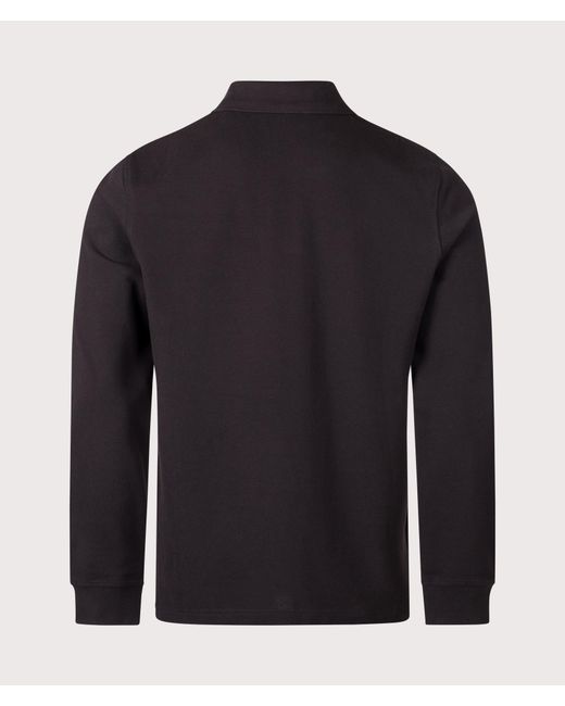Belstaff Blue Regular Fit Long Sleeved Polo Shirt for men