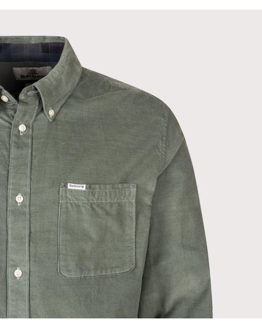 Barbour Green Ramsey Tailored Shirt for men