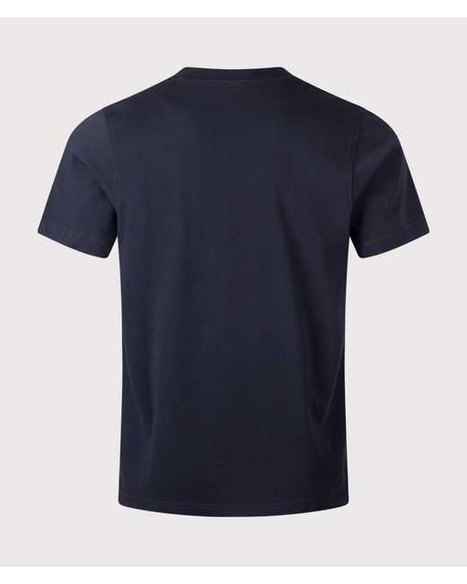 Rockport Blue Relaxed Fit Hampshire Logo T-Shirt for men