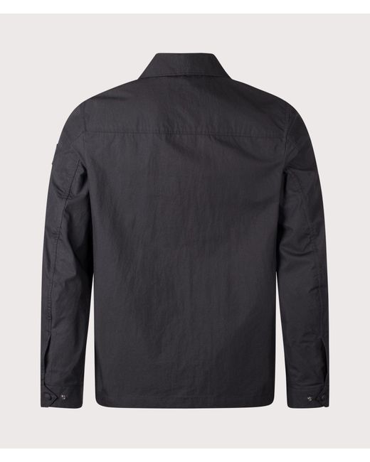 Belstaff Blue Reg Fit Cargo Overshirt for men