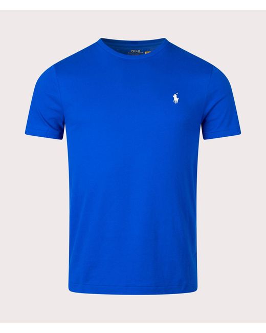 Polo Ralph Lauren Blue Custom Slim Fit T-shirt for men