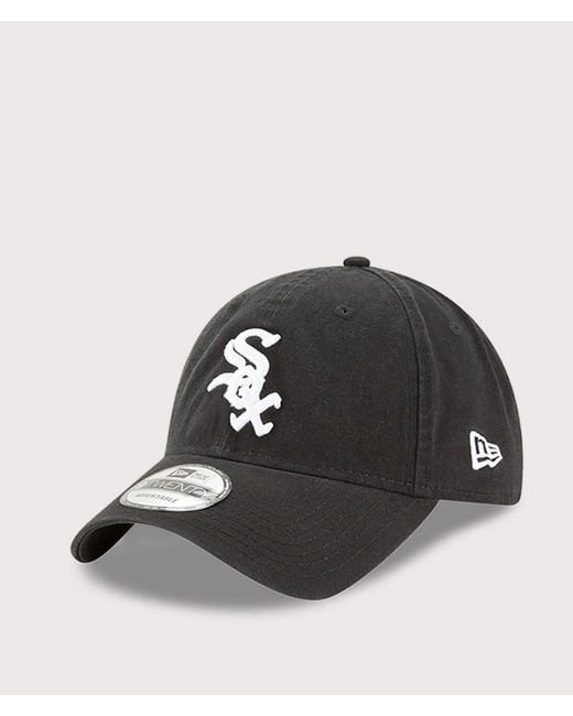 KTZ Black Mlb Core Classic Washed 9Twenty Adjustable Cap for men
