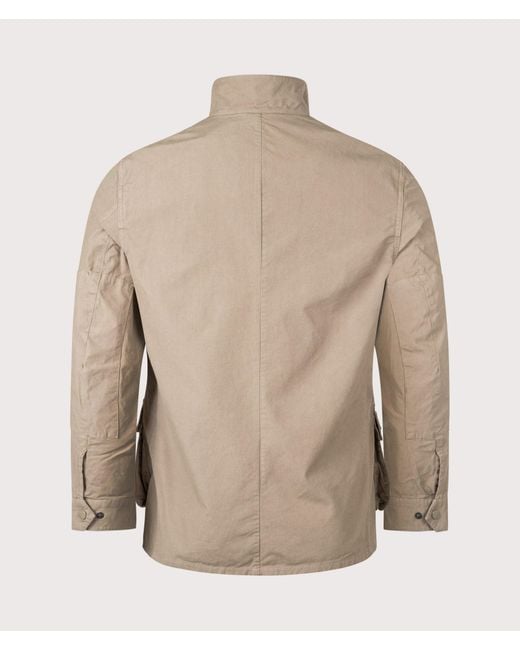 Barbour Natural B.Intl Garment Dyed Duke Casual Jacket for men