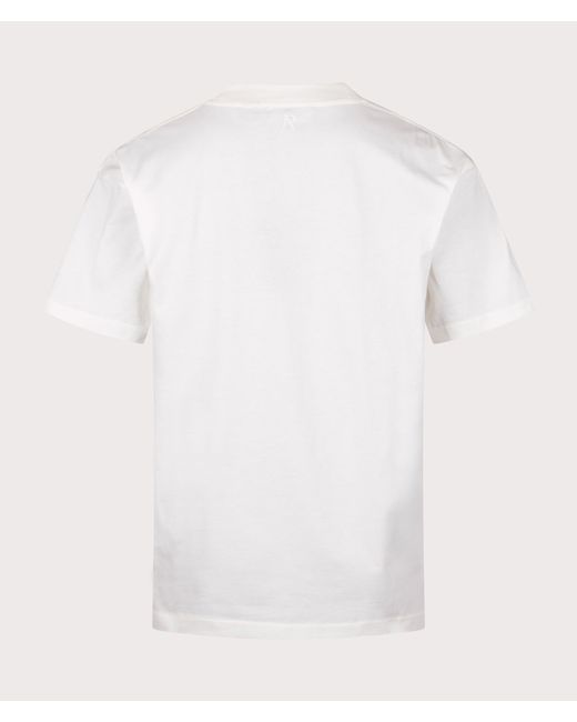 Represent White Oversized Initial T-Shirt for men
