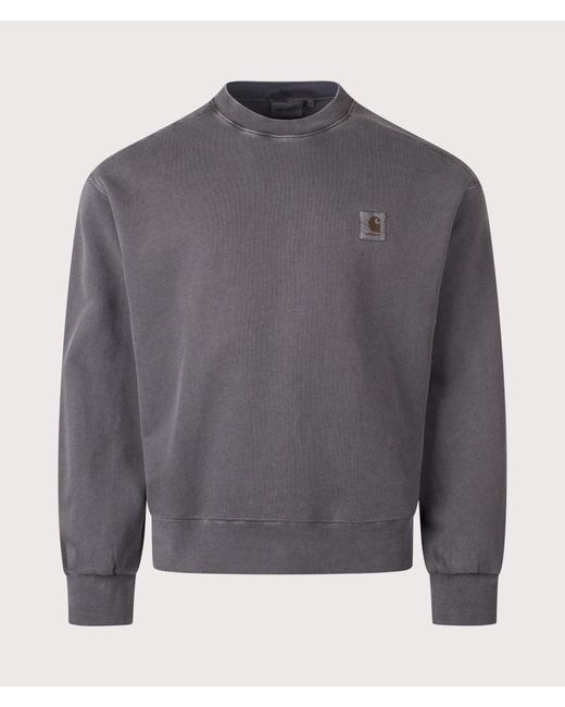 Carhartt Gray Balloon Fit Nelson Sweatshirt for men