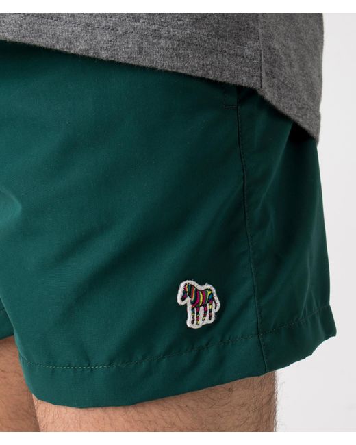 PS by Paul Smith Green Ps Zebra Swim Shorts for men