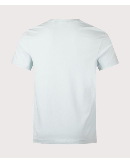 Boss White Regular Fit Crew Neck Tee T-Shirt for men