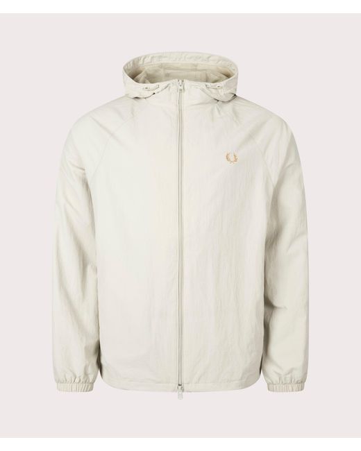 Fred Perry Natural Hooded Shell Jacket for men