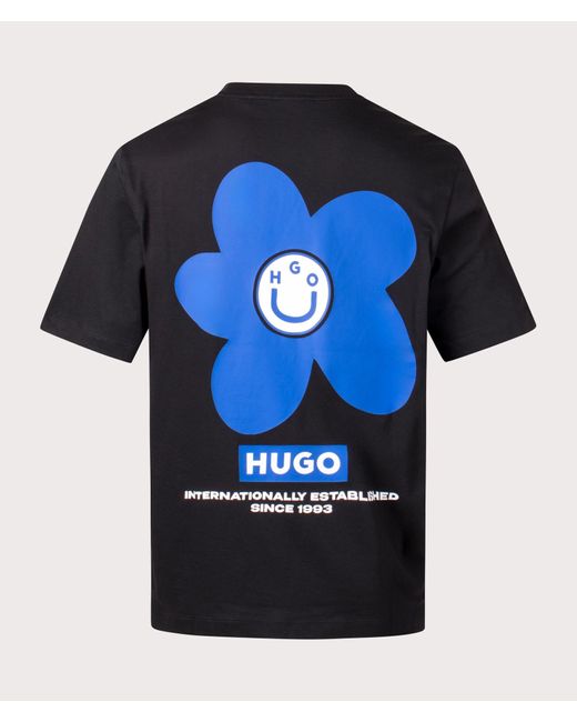 HUGO Blue Noretto T-shirt for men