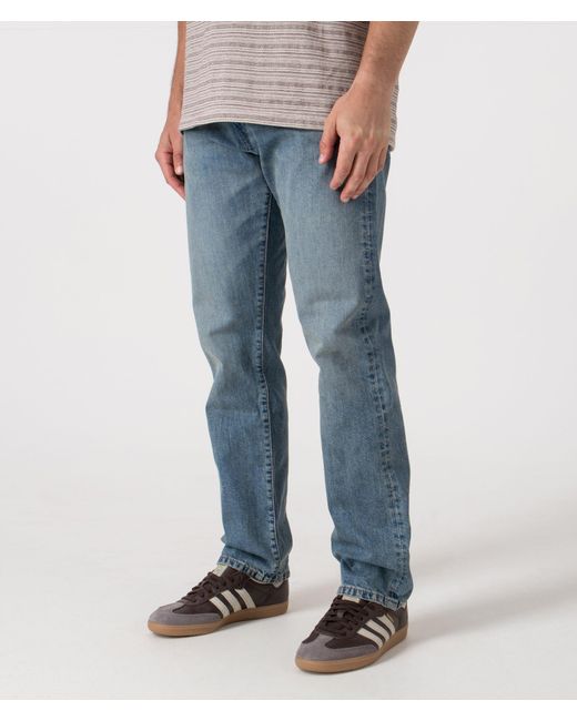 Polo Ralph Lauren Blue Relaxed Fit Straight Leg Hampton Jeans for men