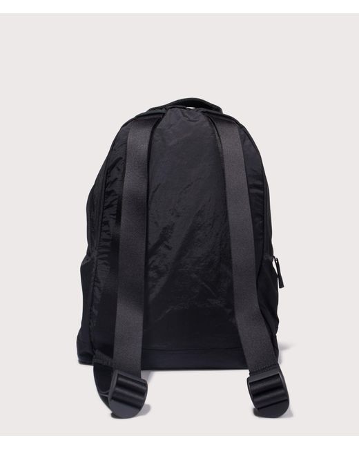 Stone Island Blue Coated Nylon Backpack for men