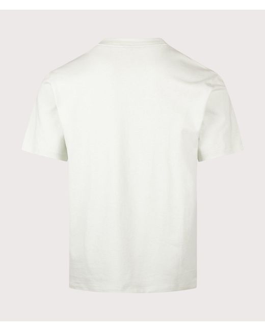 HUGO White Relaxed Fit Dapolino T-Shirt for men