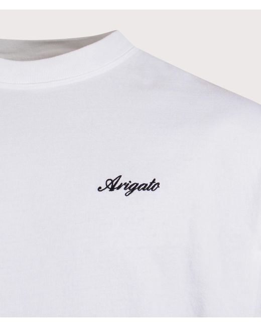 Axel Arigato White Oversized Fit Honor T-Shirt for men