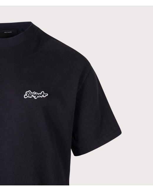 Axel Arigato Blue Oversized Fit Trace T-Shirt for men