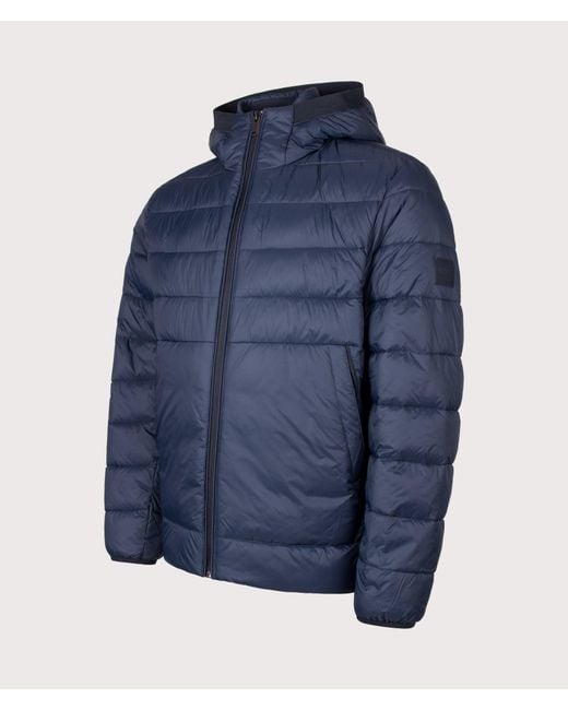 Boss Blue Regular Fit Odenni Puffer Jacket for men