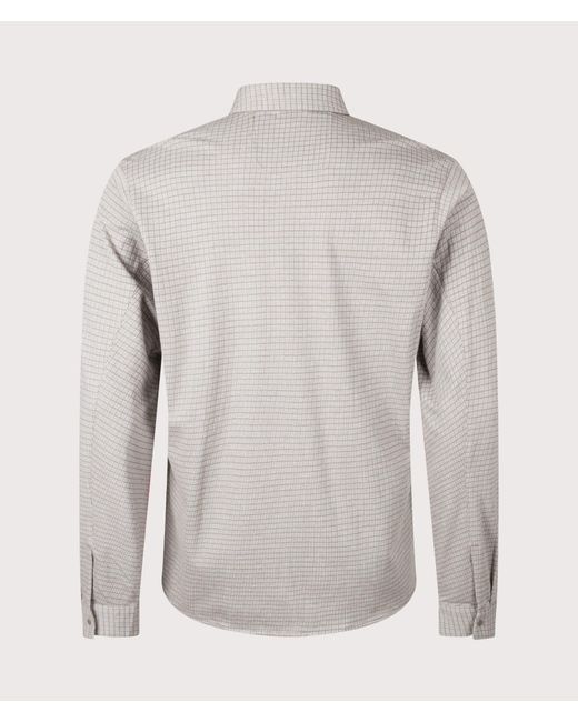 Boss Gray Regular Fit Dymova Shirt for men