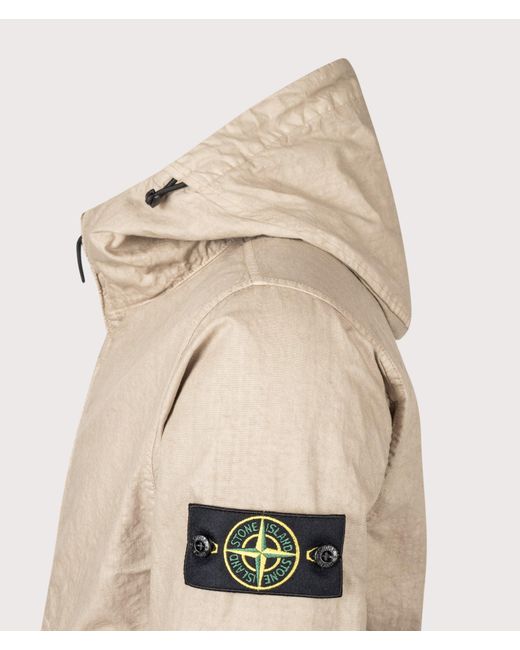 Stone Island Natural Organic-Look Nylon Panama-Tc Jacket for men
