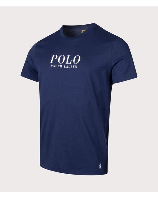 Polo Ralph Lauren Blue Lightweight Crew Neck T-Shirt for men