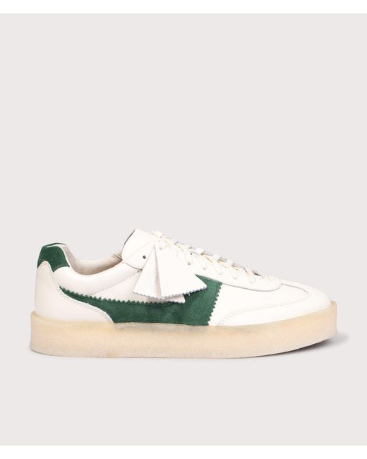 Clarks White Tor 80 Sneakers for men