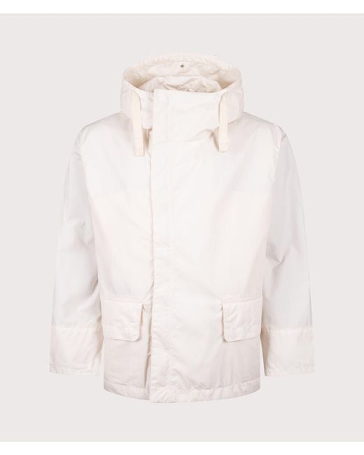 Nanamica Natural Oversized Hooded Deck Jacket for men