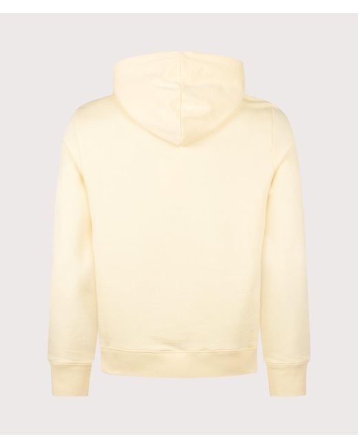 Paul Smith Natural Regular Fit Zebra Logo Hoodie for men